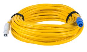 Booster cable yellow, 20m (66 ft) 3 x 2.5mm²