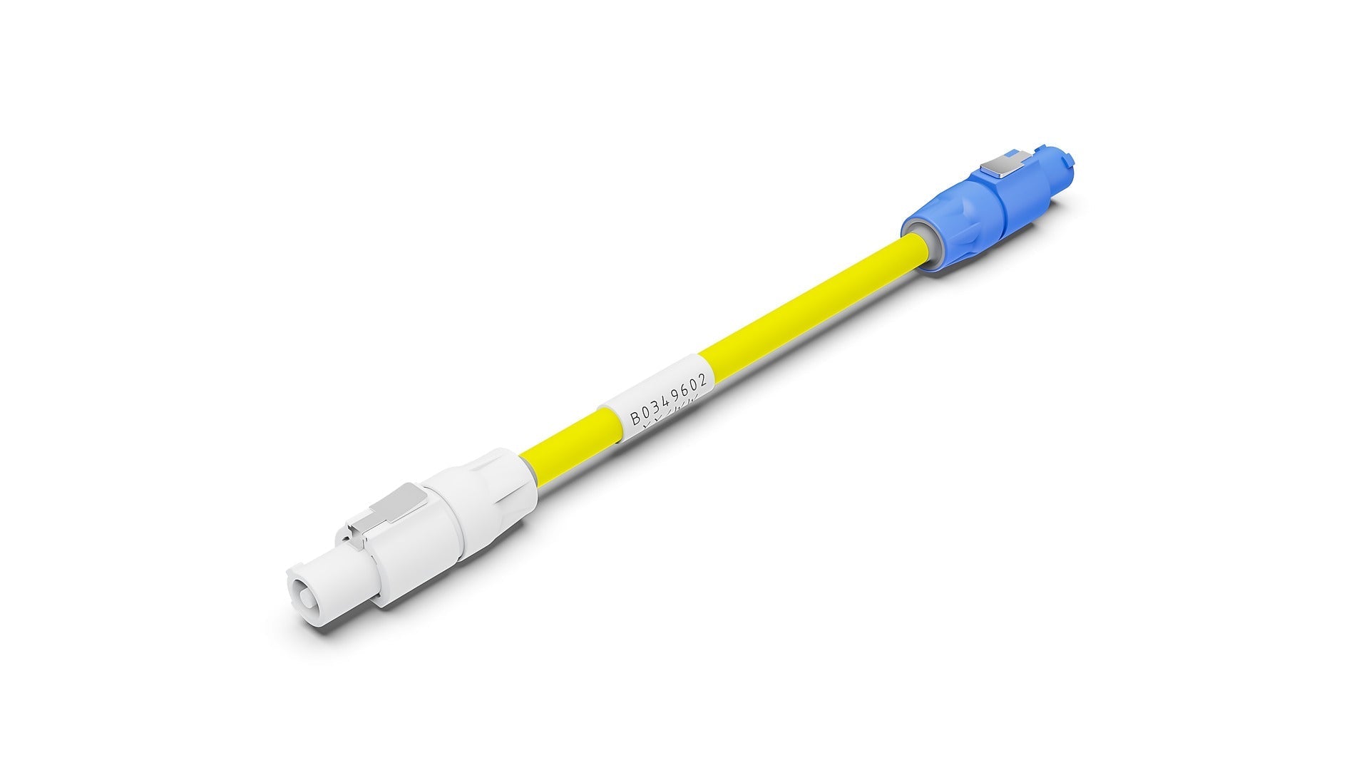 Booster cable yellow, 0.5m (1.6 ft) 3 x 2.5mm²