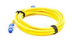 Booster cable yellow, 6m (20 ft) 3 x 2.5mm²