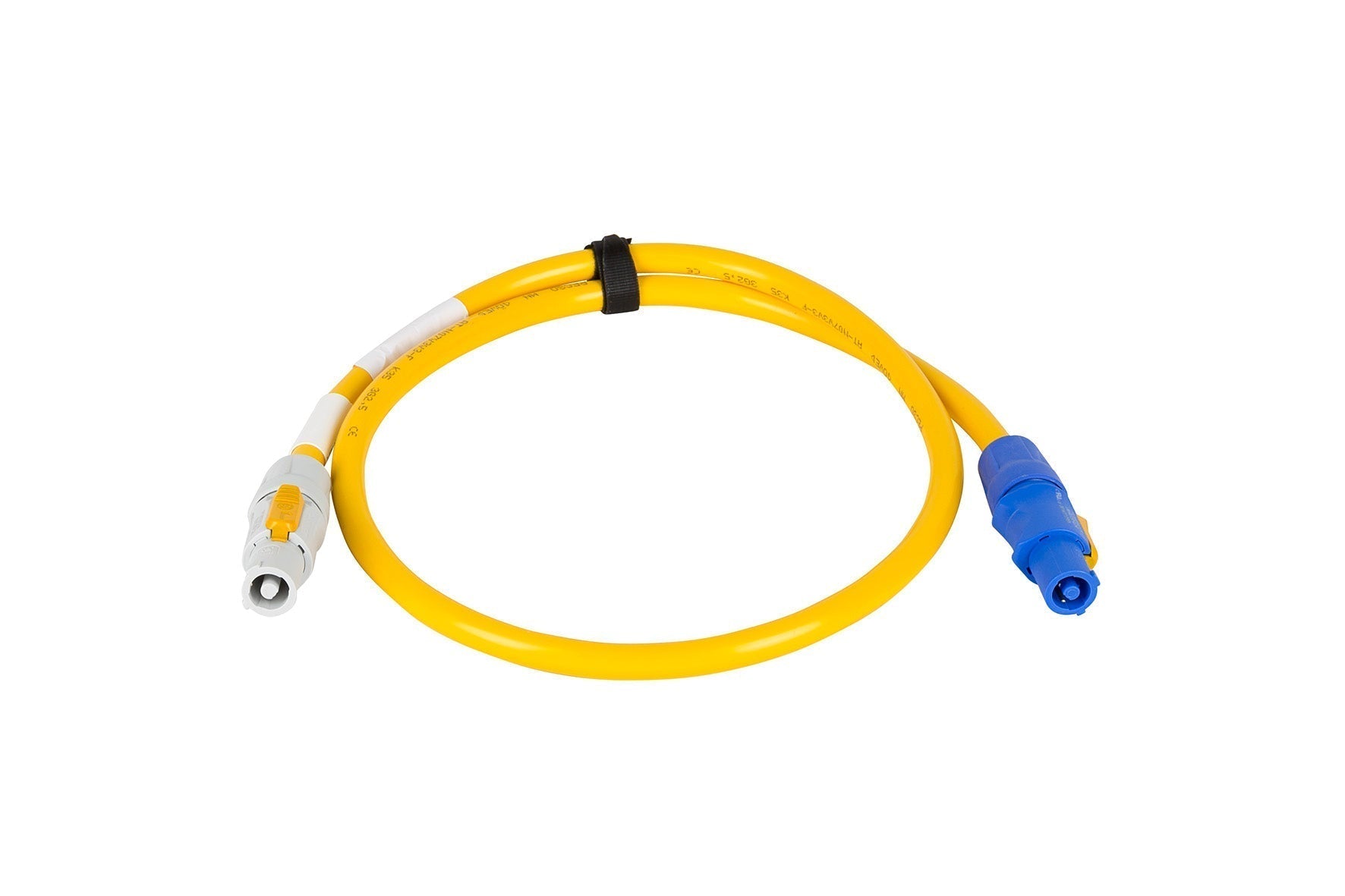 Booster cable yellow, 1.2m (3.3 ft) 3 x 2.5mm²