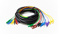 12 pol measurement cable with color coded banana p