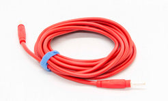 High-current cable 6m red 1pol 10mm²