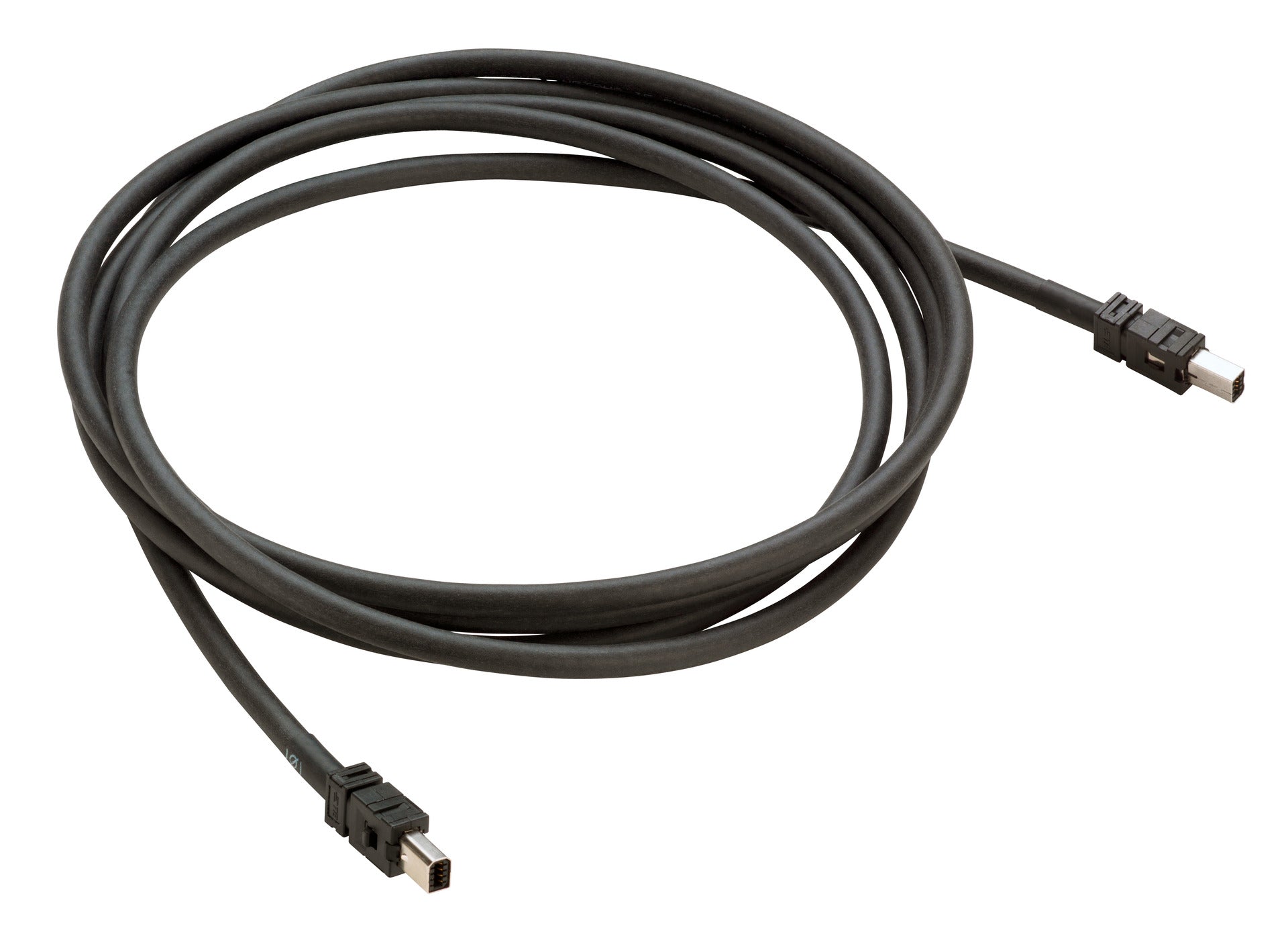 Expansion port cable 2.5 m blk MiniIO CrossOver CAT