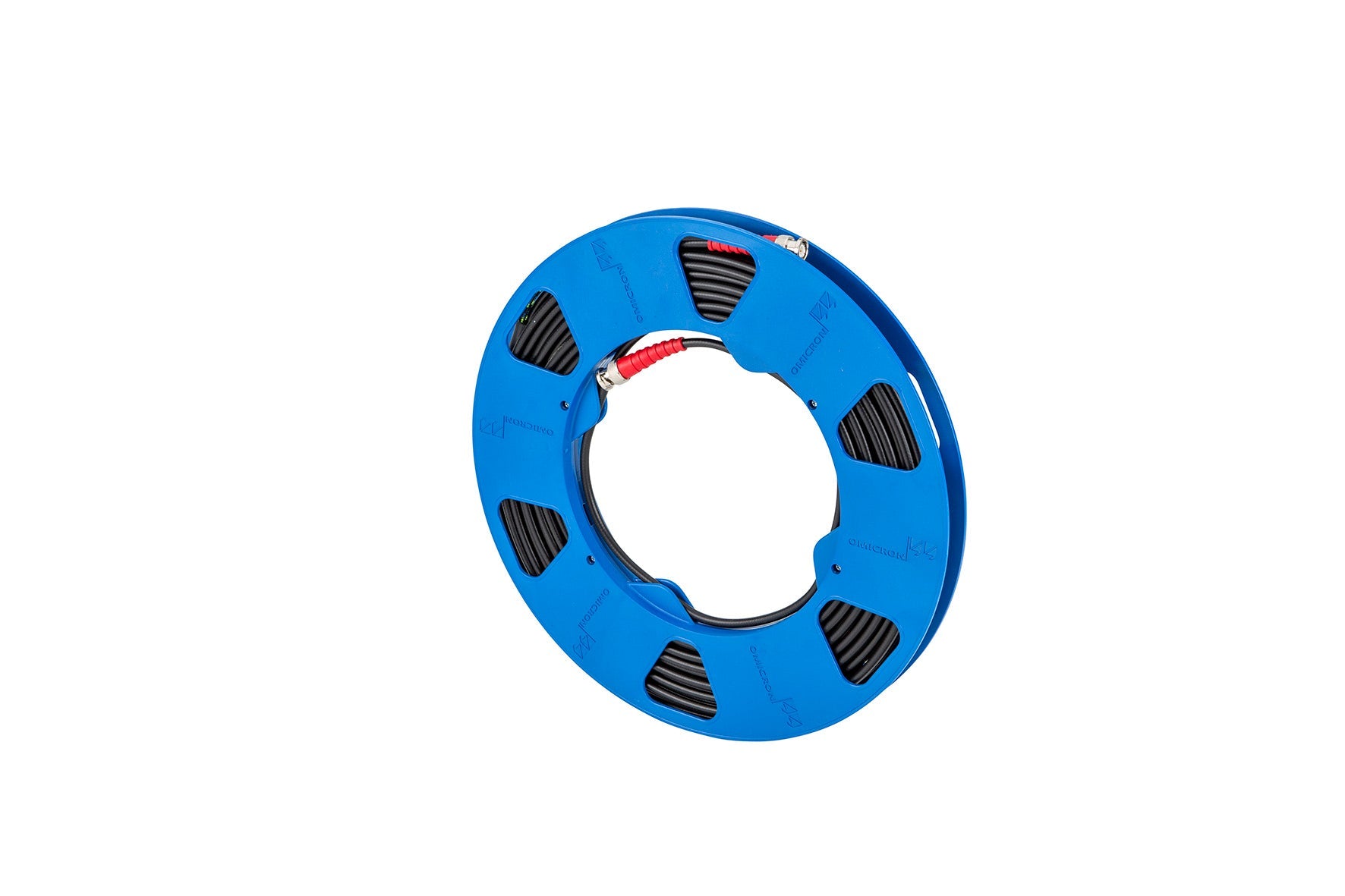 Coax-cable red with cabledrum 18m