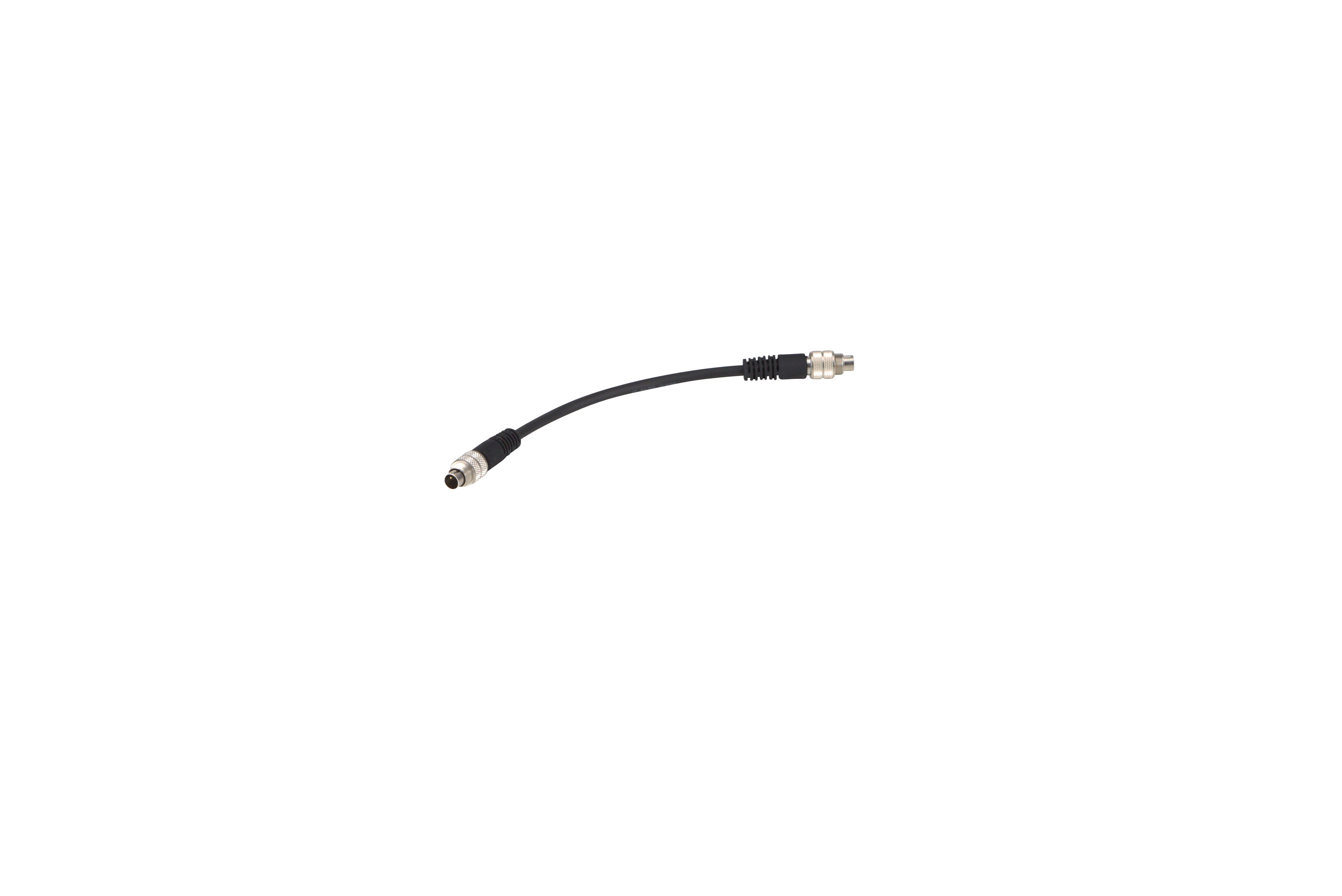 MPP 600 battery cable 150mm BLK 2pol 2xcircular connector