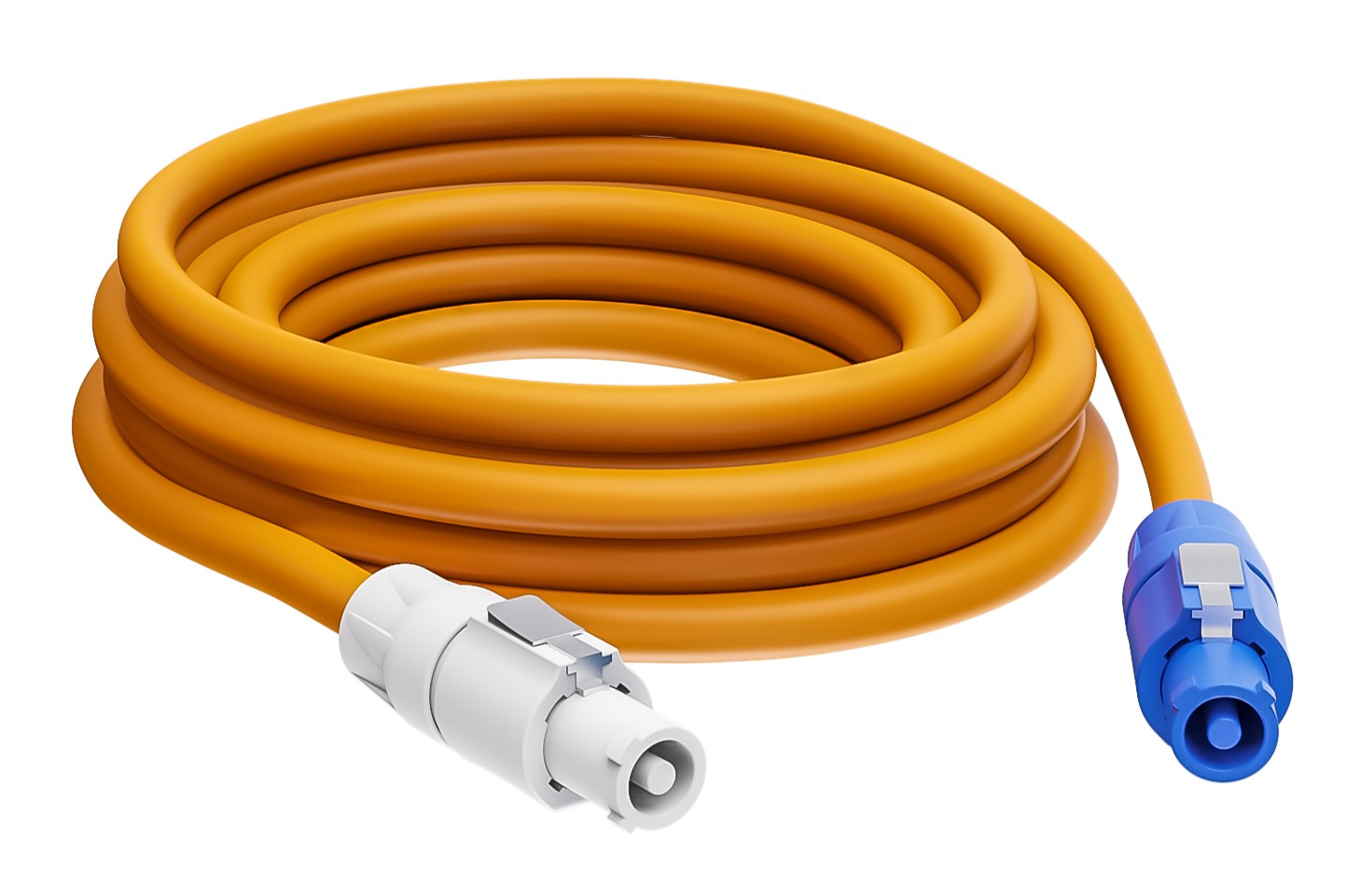Booster cable orange, 6m (20 ft) 3 x 4mm²