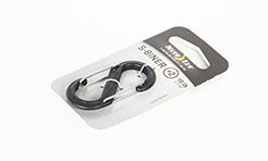 Strain relief carabiner set Gr.2 SBP2-03-01 blk Plastic