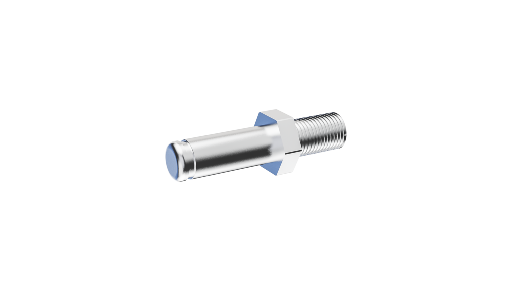 Quick high current access connector with M12 thread package